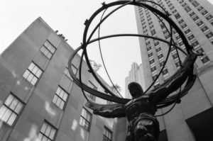 Atlas statue