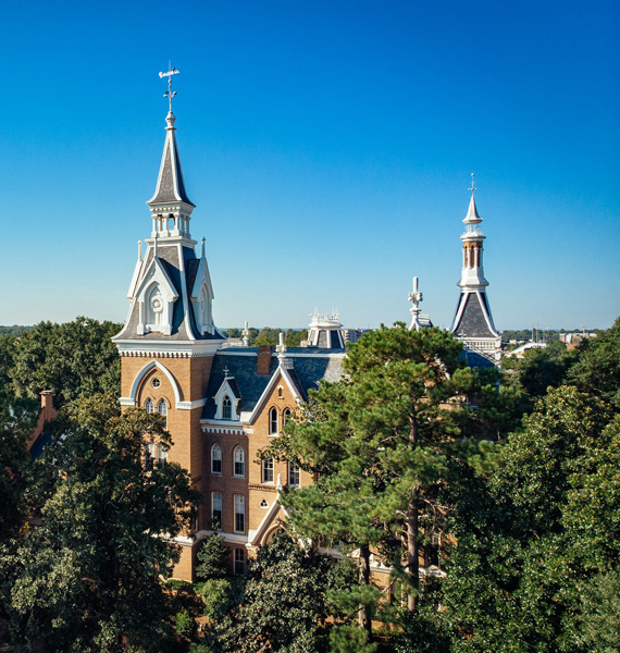 Picture of Mercer University Building.